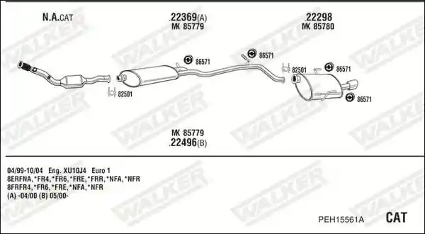WALKER PEH15561A