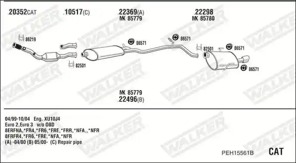 WALKER PEH15561B