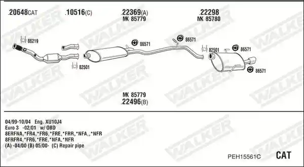 WALKER PEH15561C