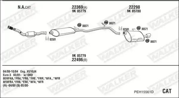 WALKER PEH15561D