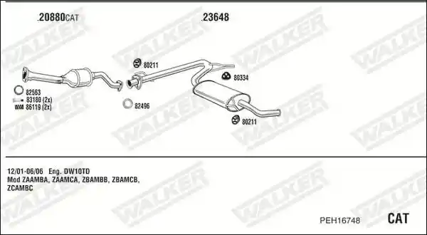WALKER PEH16748