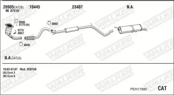 WALKER PEH17990