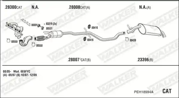 WALKER PEH18994A