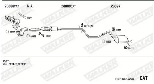 WALKER PEH18995AB