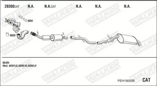 WALKER PEH19000B