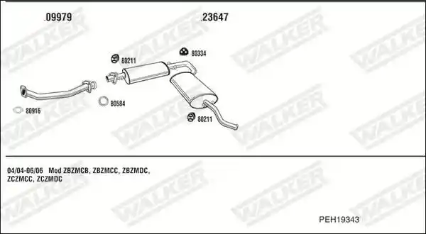 WALKER PEH19343