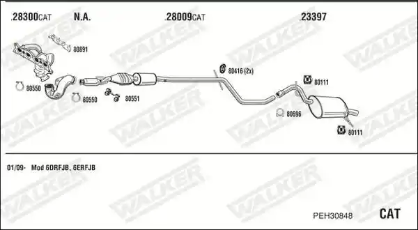 WALKER PEH30848