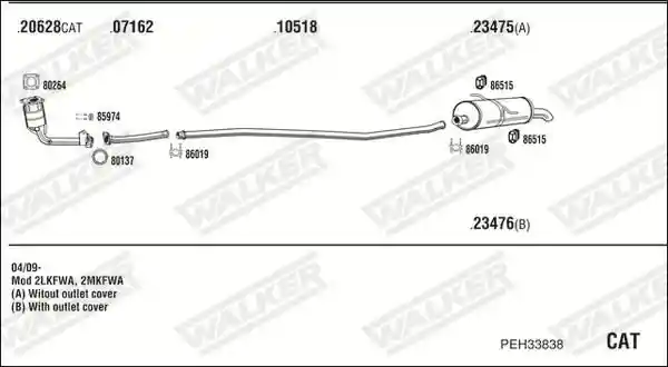 WALKER PEH33838