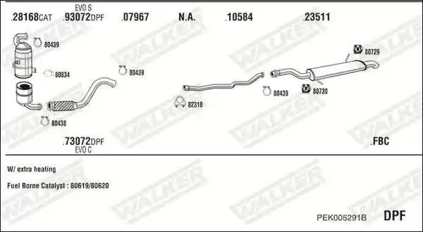 WALKER PEK005291B