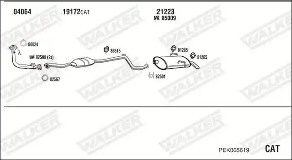 WALKER PEK005619