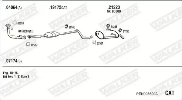WALKER PEK005620A