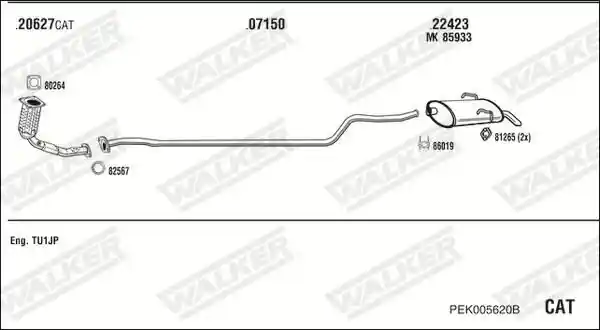 WALKER PEK005620B