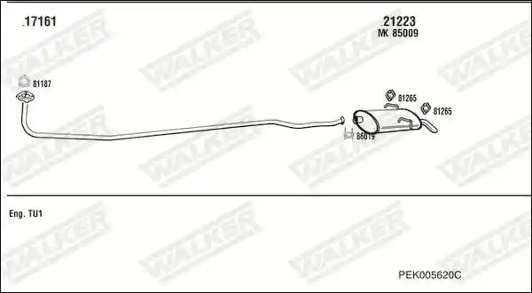 WALKER PEK005620C