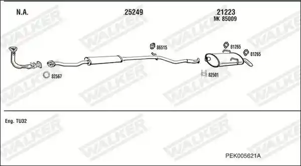 WALKER PEK005621A