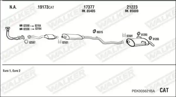 WALKER PEK005621BA