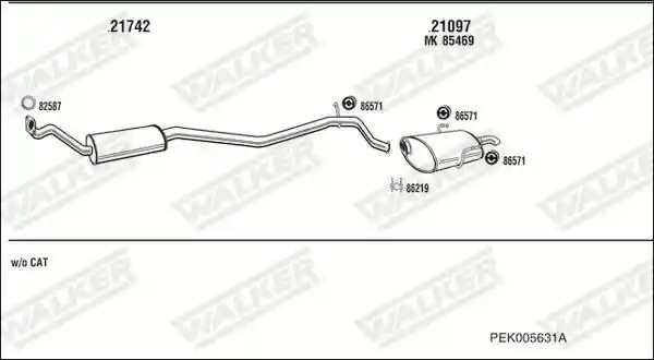 WALKER PEK005631A