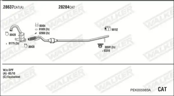 WALKER PEK005983A