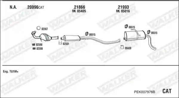WALKER PEK007976B