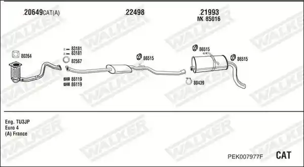 WALKER PEK007977F