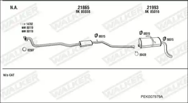 WALKER PEK007979A