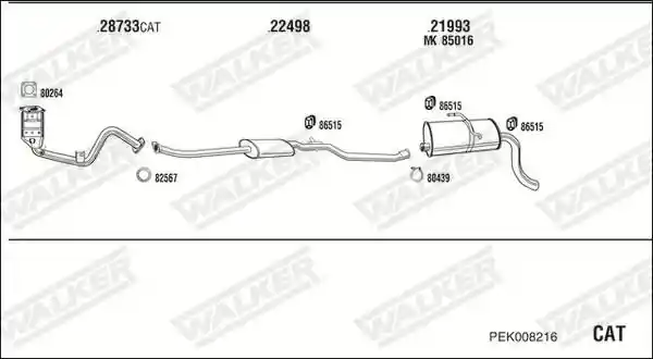 WALKER PEK008216