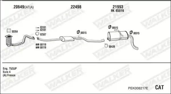 WALKER PEK008217E