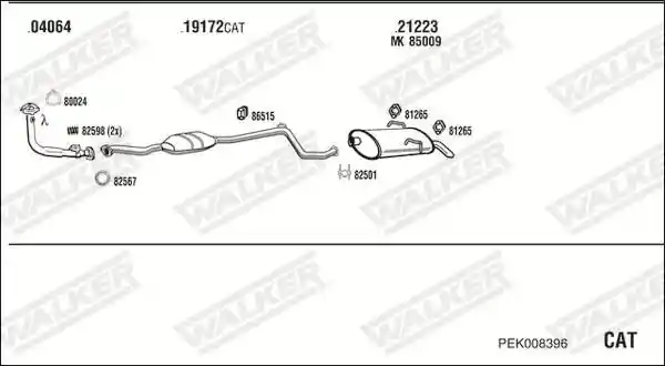 WALKER PEK008396