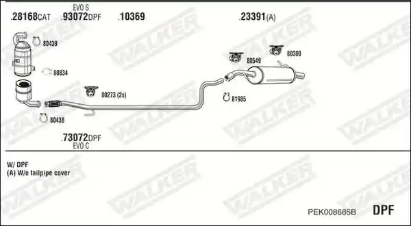 WALKER PEK008685B