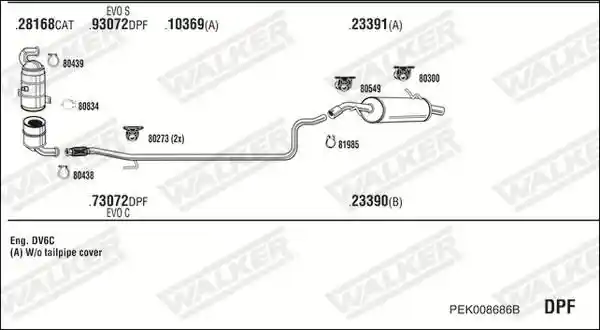 WALKER PEK008686B