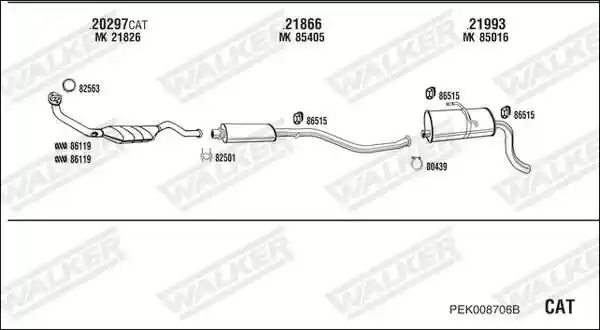 WALKER PEK008706B
