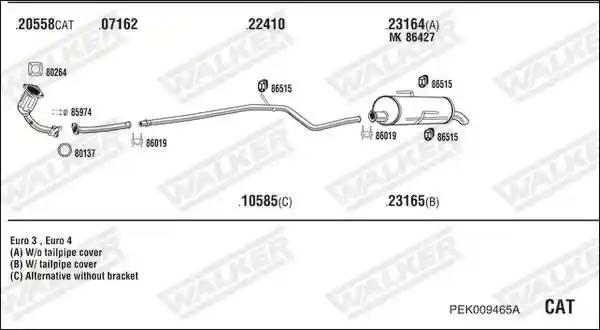 WALKER PEK009465A