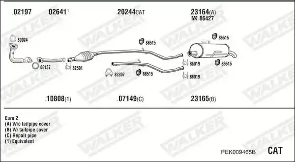 WALKER PEK009465B