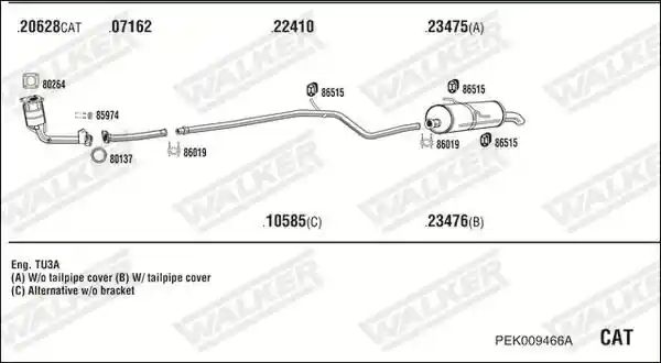 WALKER PEK009466A