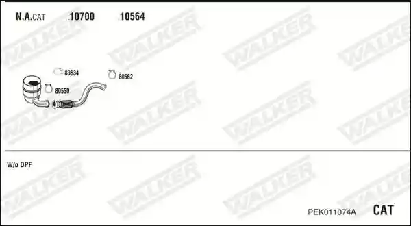 WALKER PEK011074A