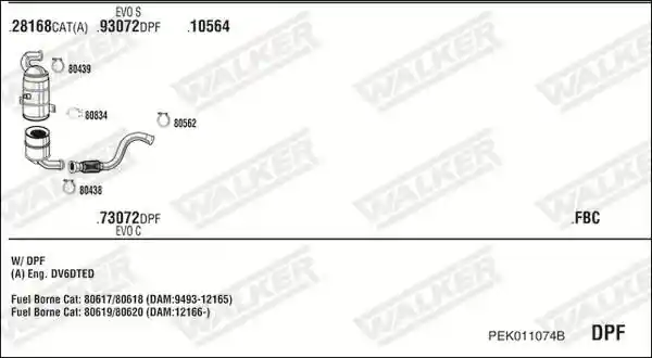 WALKER PEK011074B