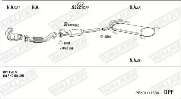 WALKER PEK011116BA