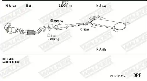 WALKER PEK011117B