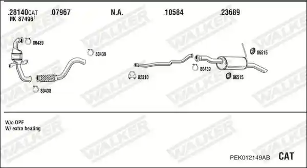 WALKER PEK012149AB