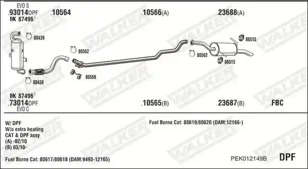 WALKER PEK012149B