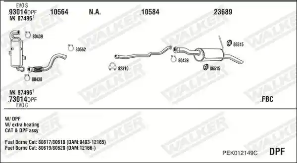 WALKER PEK012149C