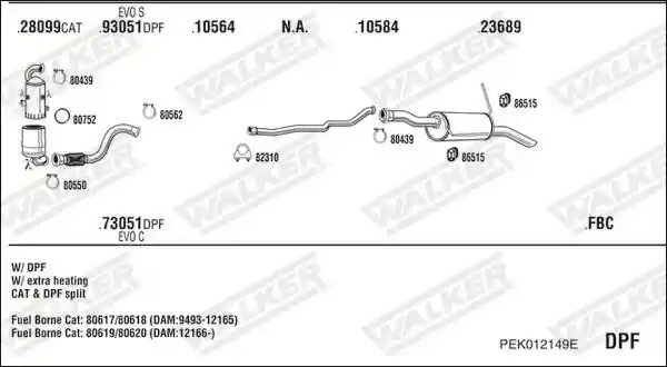 WALKER PEK012149E
