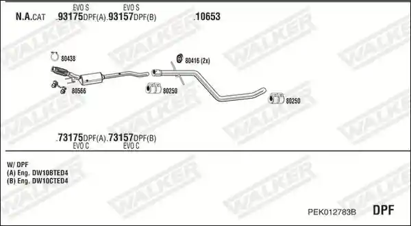 WALKER PEK012783B