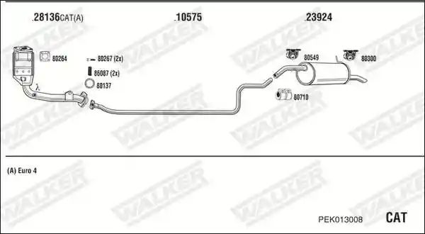 WALKER PEK013008
