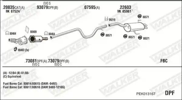 WALKER PEK013167