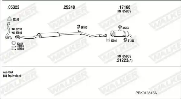 WALKER PEK013518A