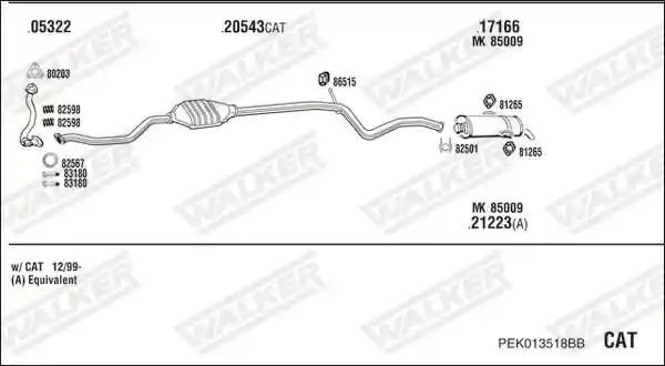 WALKER PEK013518BB