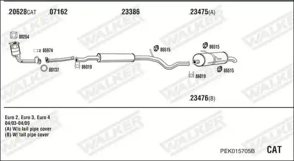 WALKER PEK015705B