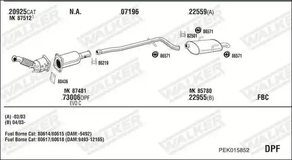WALKER PEK015852
