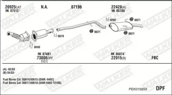 WALKER PEK015853