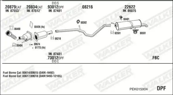 WALKER PEK015904